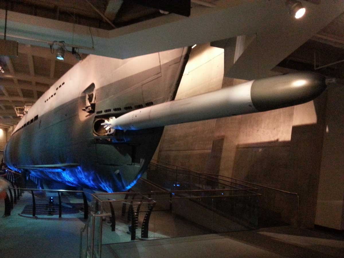 Historic submarine